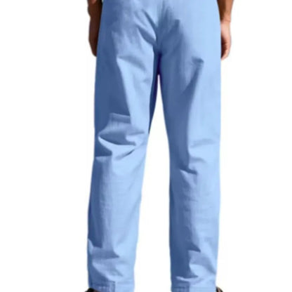 Cotton and Linen Summer Solid Color Loose Breathable Thin Pants