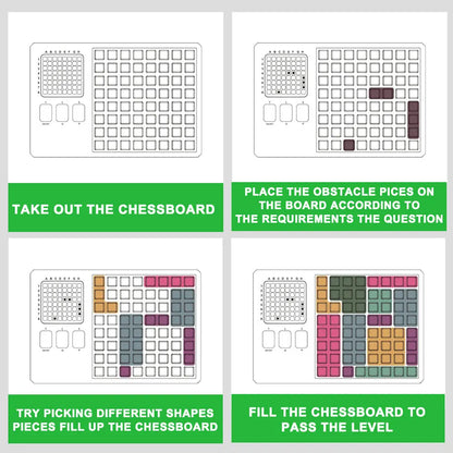 Smart Electronic Slide Puzzle & STEM Logic Game