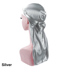 Satin Solid Color Sleeping Cap