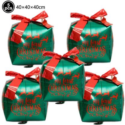 Standing Santa Claus Christmas Foil Balloon Decoration