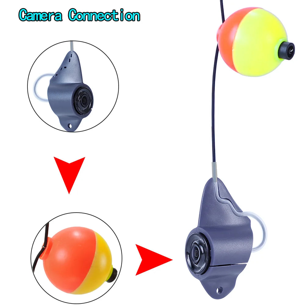 4.3" IPS Underwater Fishing Camera with 8 Infrared LEDs (IP68)