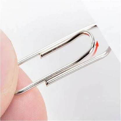 Metal Silver Paper Clips for Paperwork