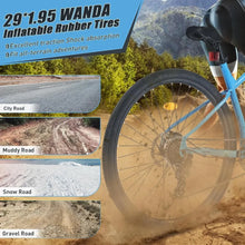 8 Speeds MTB Steel Frame Front Suspension Fork Disc Brake Bicycle