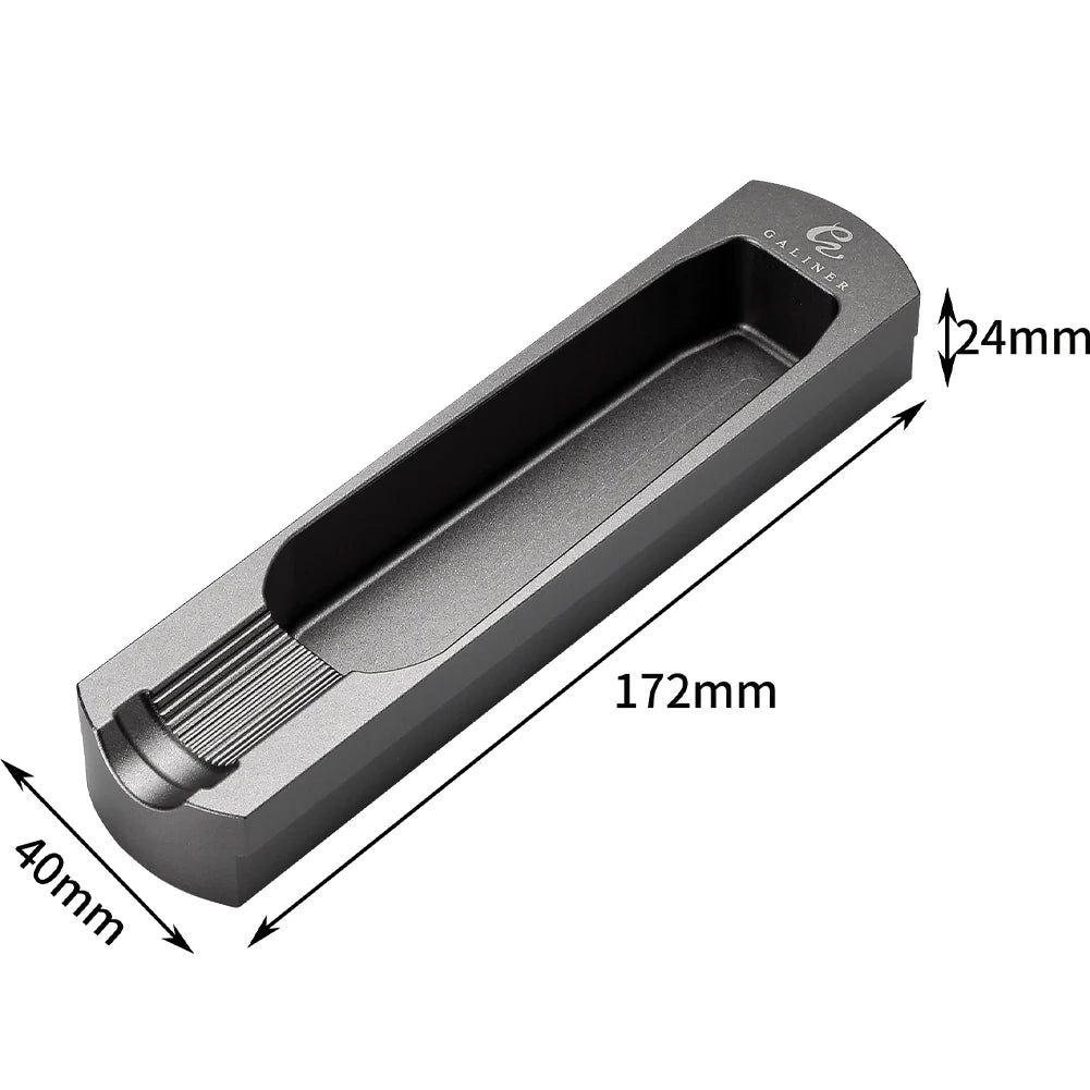 GALINER Metal Single Slot Long Cigar Hold Ashtray