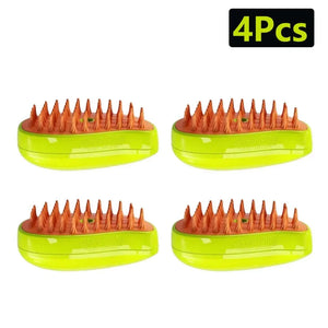 3 in 1 Steam Brush Steamy Built-in Electric Spray Hair Removal Comb