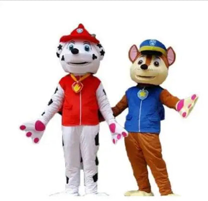 Adult Blue Cartoon Dog Mascot Costume – Full Body Party Outfit