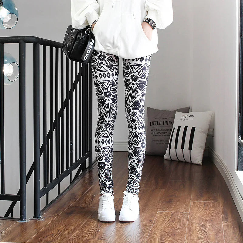 Casual and Colorful Leg Warmer Leggings