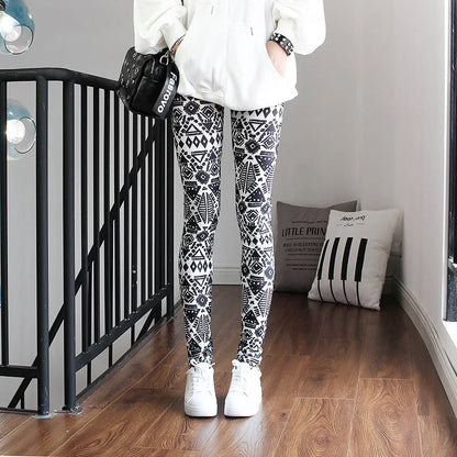 Casual and Colorful Leg Warmer Leggings