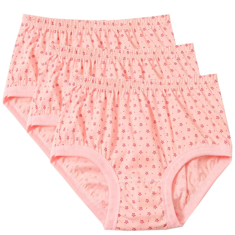 3pcs Pure Cotton Briefs