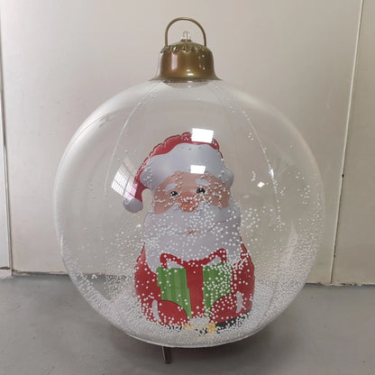 Giant Inflatable Christmas Ball – Outdoor Holiday Courtyard Decoration