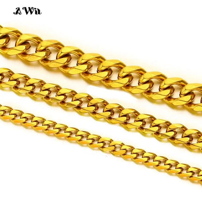 Cuban Link Stainless Steel Necklace