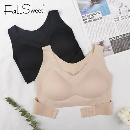 FallSweet Wireless Posture Correction Bra with Cross Back