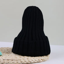 Solid Color Knitted Baby Beanie