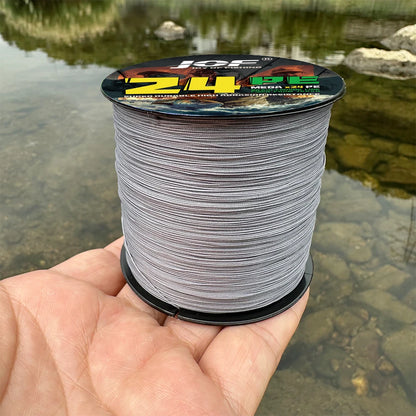 X24-Braid Fishing Line 500m with A Variety of Strength