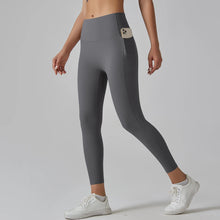 Solid Color Leggings With Pockets