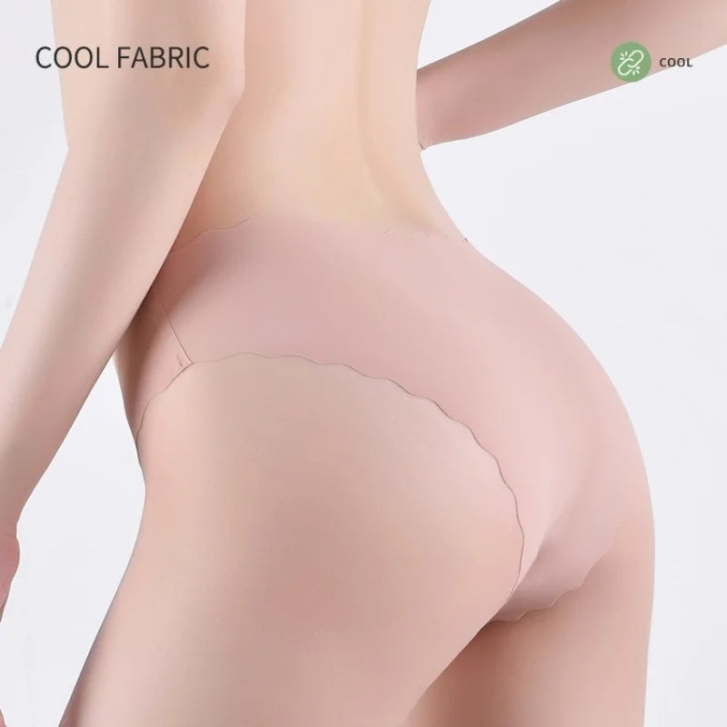 4Pcs Seamless Low Rise Briefs