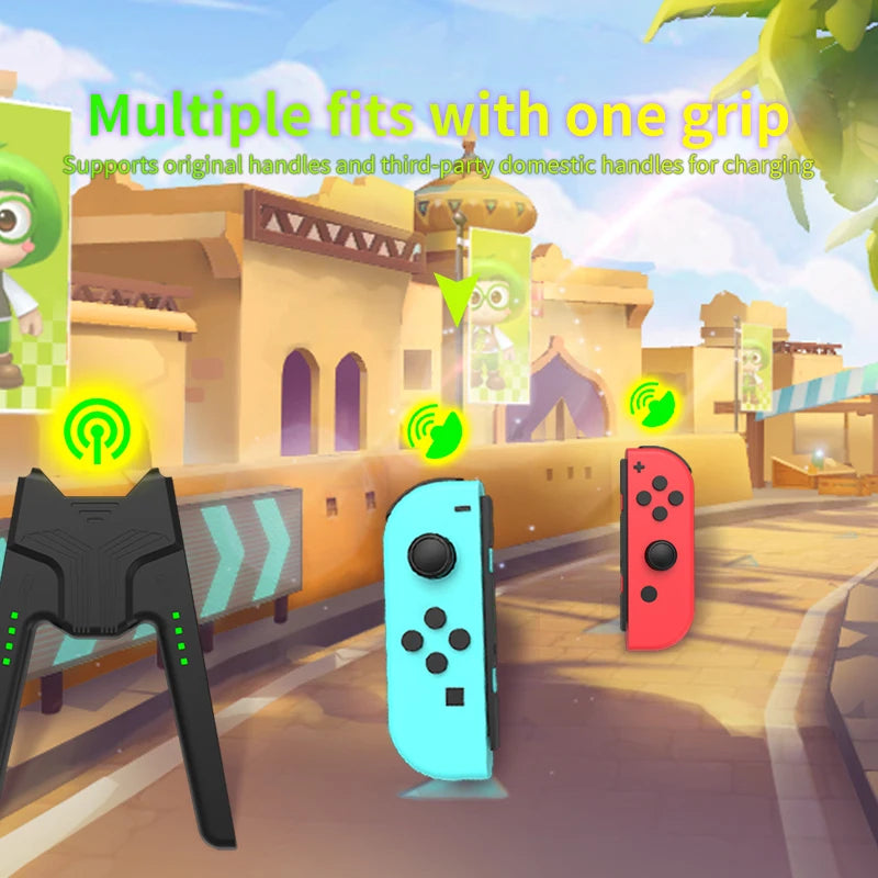 Aolion Portable Charging Grip Bracket For Nintendo Switch