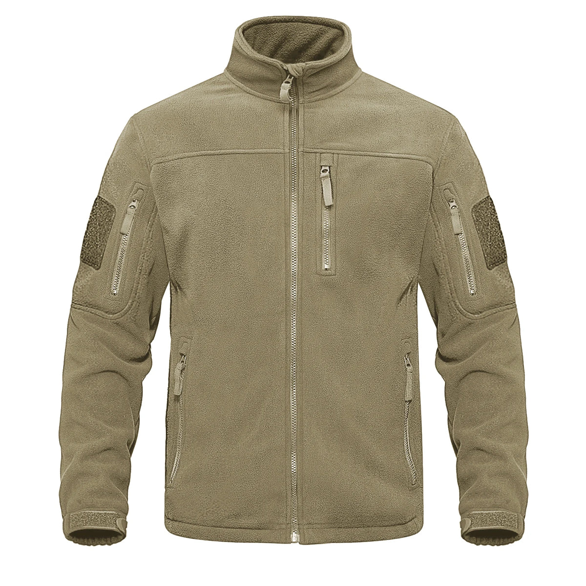 TACVASEN Men's Full-Zip Thermal Fleece Outdoor Jacket