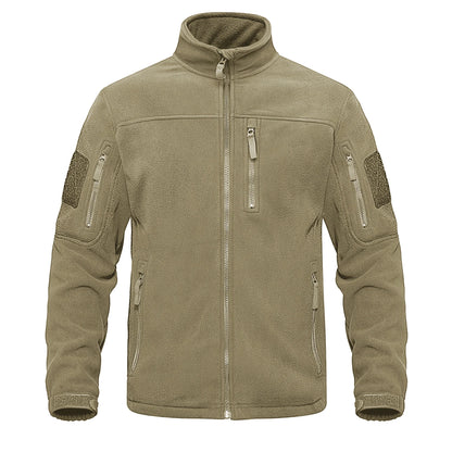 TACVASEN Men's Full-Zip Thermal Fleece Outdoor Jacket