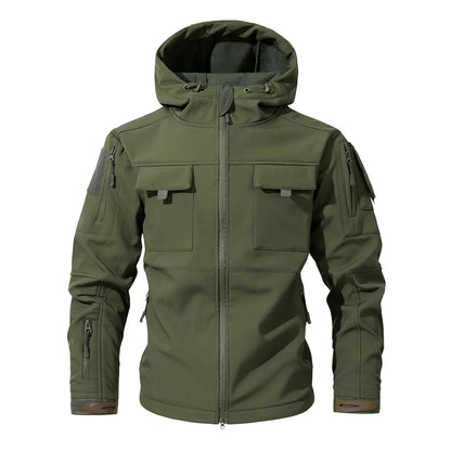 Softshell Fleece Lined Tactical Windproof Waterproof Jacket