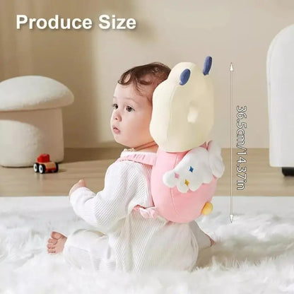 Soft Plush Head Protector Pad Backpack