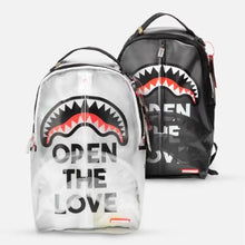 Shark Print Large Capacity Backpack