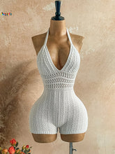 Crochet Slim Fit Bodysuit