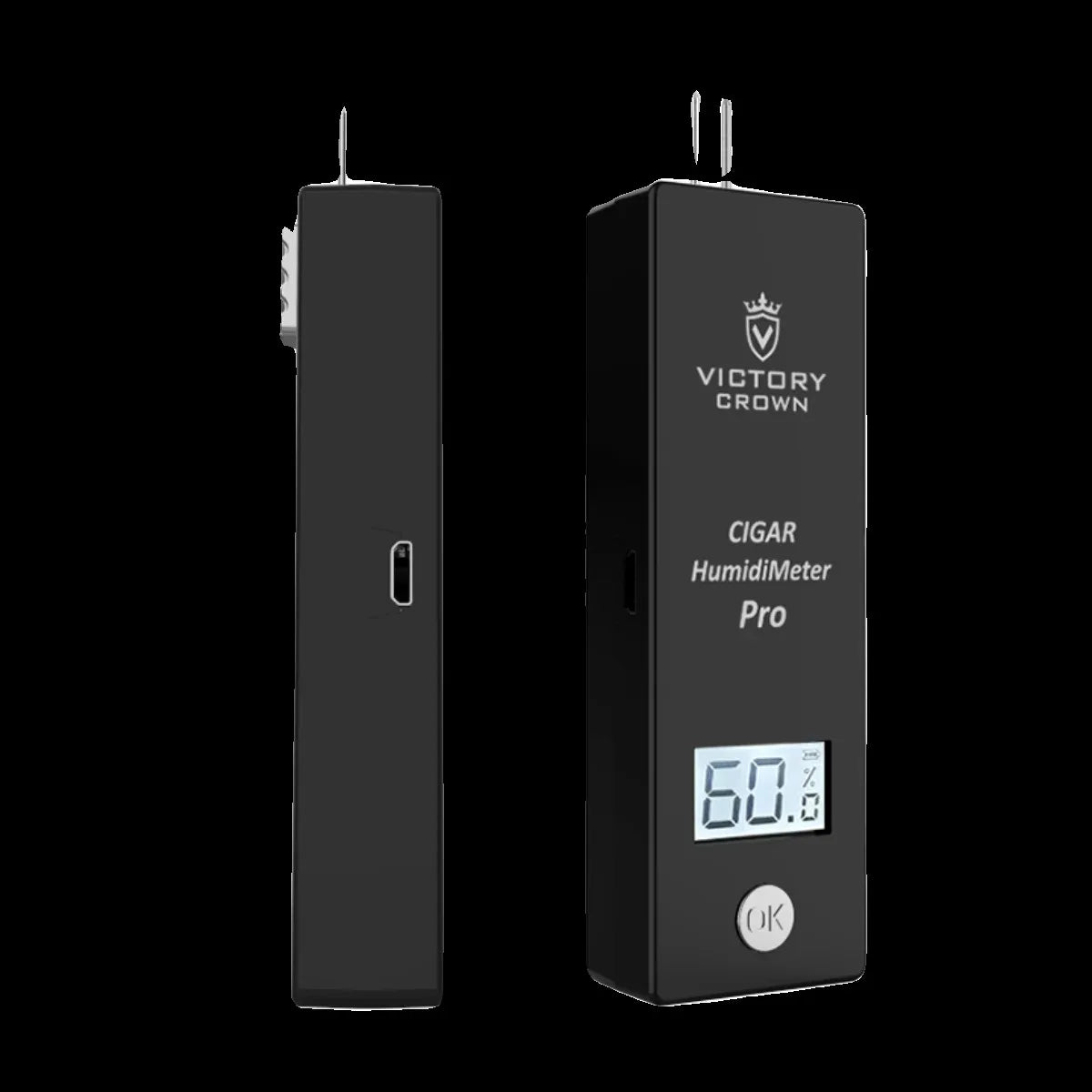 Cigar Moisture Meter Hygrometer Digital Humidity Probe Tools