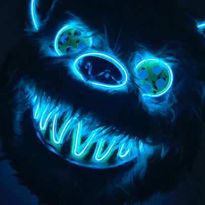 Novelty LED Bloody Furry Bunny Rabbit Bear Mask