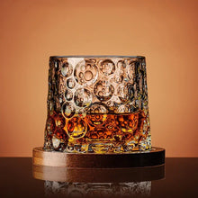 Tumbler Whiskey Glass with Base Crystal