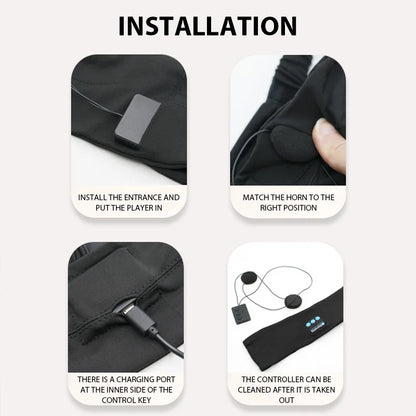 Wireless Bluetooth Headband with HD Stereo Speakers