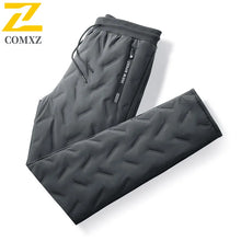 Winter Down Cotton Waterproof Zipper Pocket Joggers
