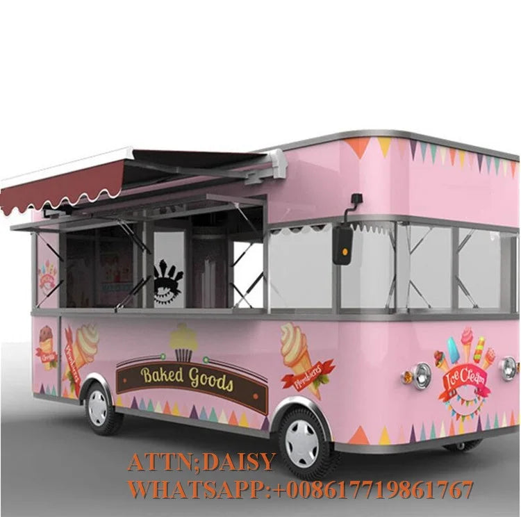 4.2M Electric Fast Food Truck