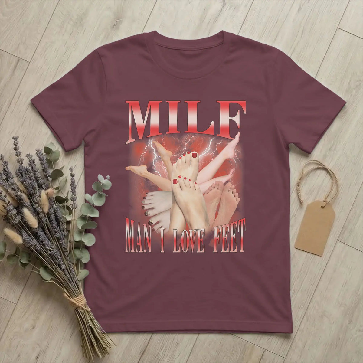 Men's Casual Graphic Crewneck T-Shirt