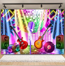 Disco Hip Hop Party Photo Backdrop