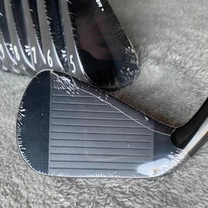 Black MB-101 Forged Flex Steel Graphite Shaft Irons with Head Cover