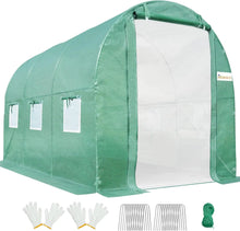 Large Walk-in Heavy Duty Galvanized Steel Frame Greenhouse