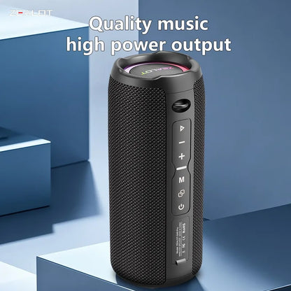 Zealot S49 Pro 20W Portable Bluetooth Speaker with RGB Light