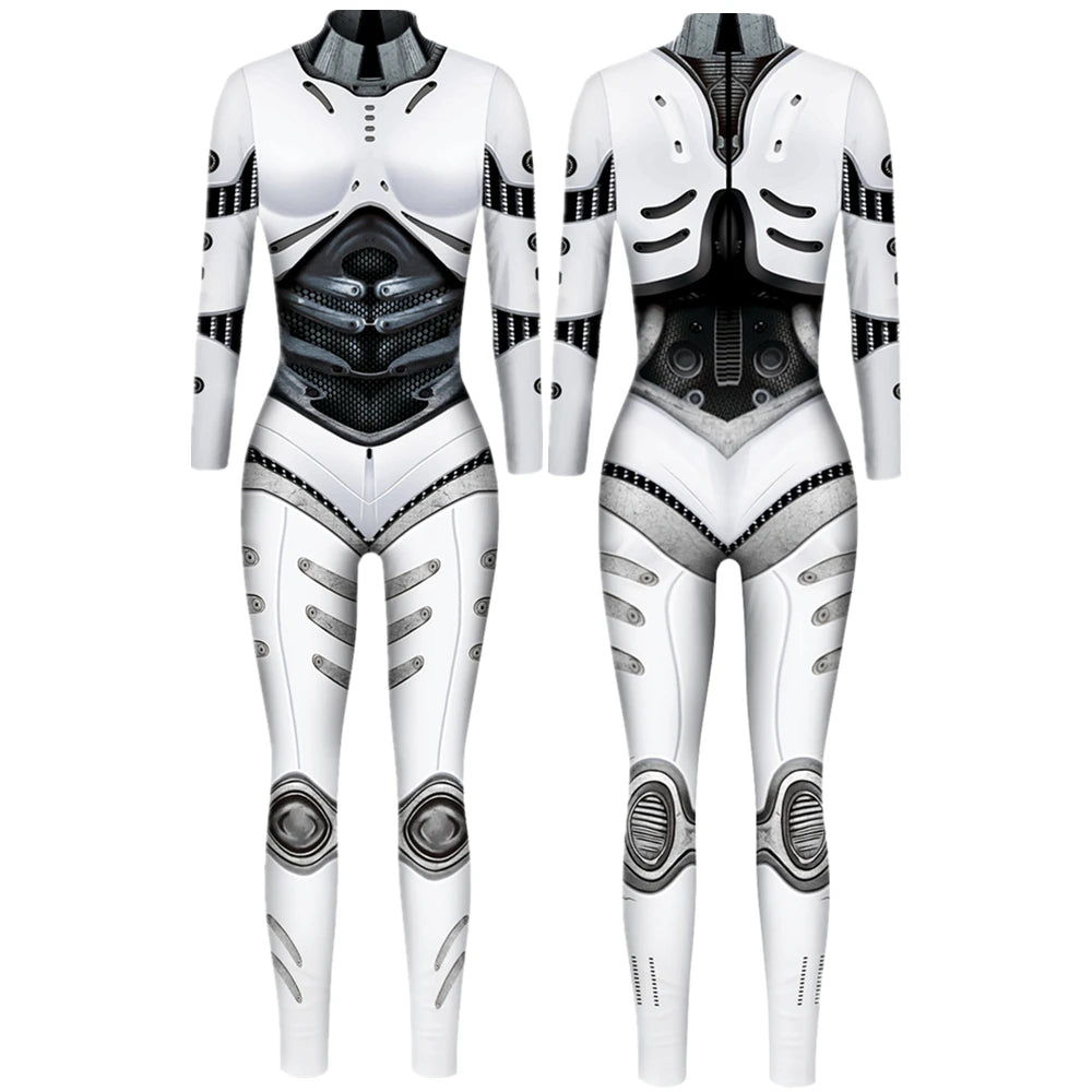 Robot Jumpsuit Catsuit Costumes