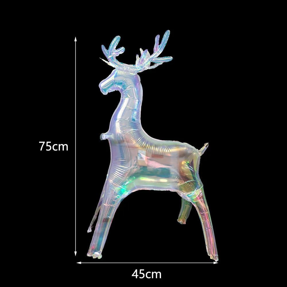 Standing Santa Claus Christmas Foil Balloon Decoration