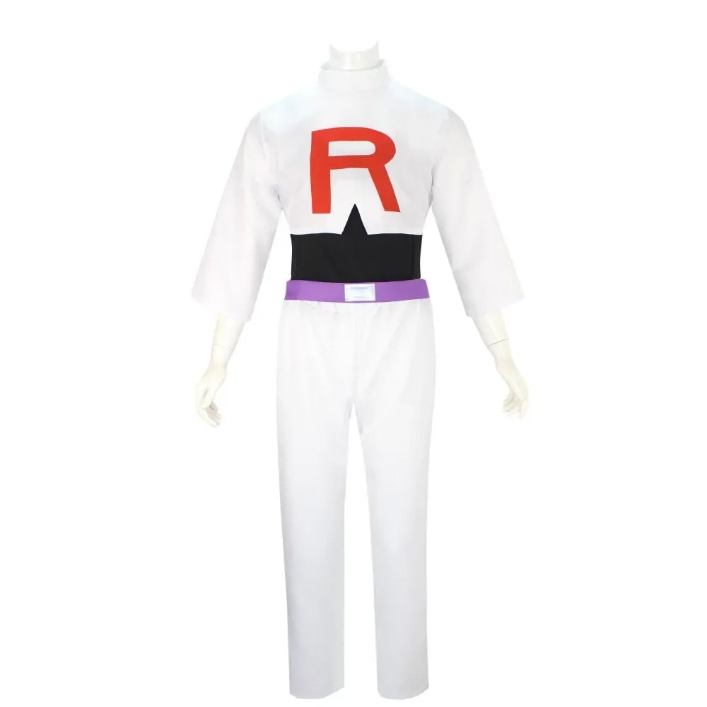 Team Rocket Anime Cosplay Costume Set