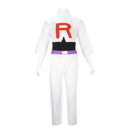 Team Rocket Anime Cosplay Costume Set