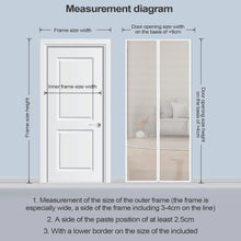 Zippered Pet Door Screen Door 80x200cm