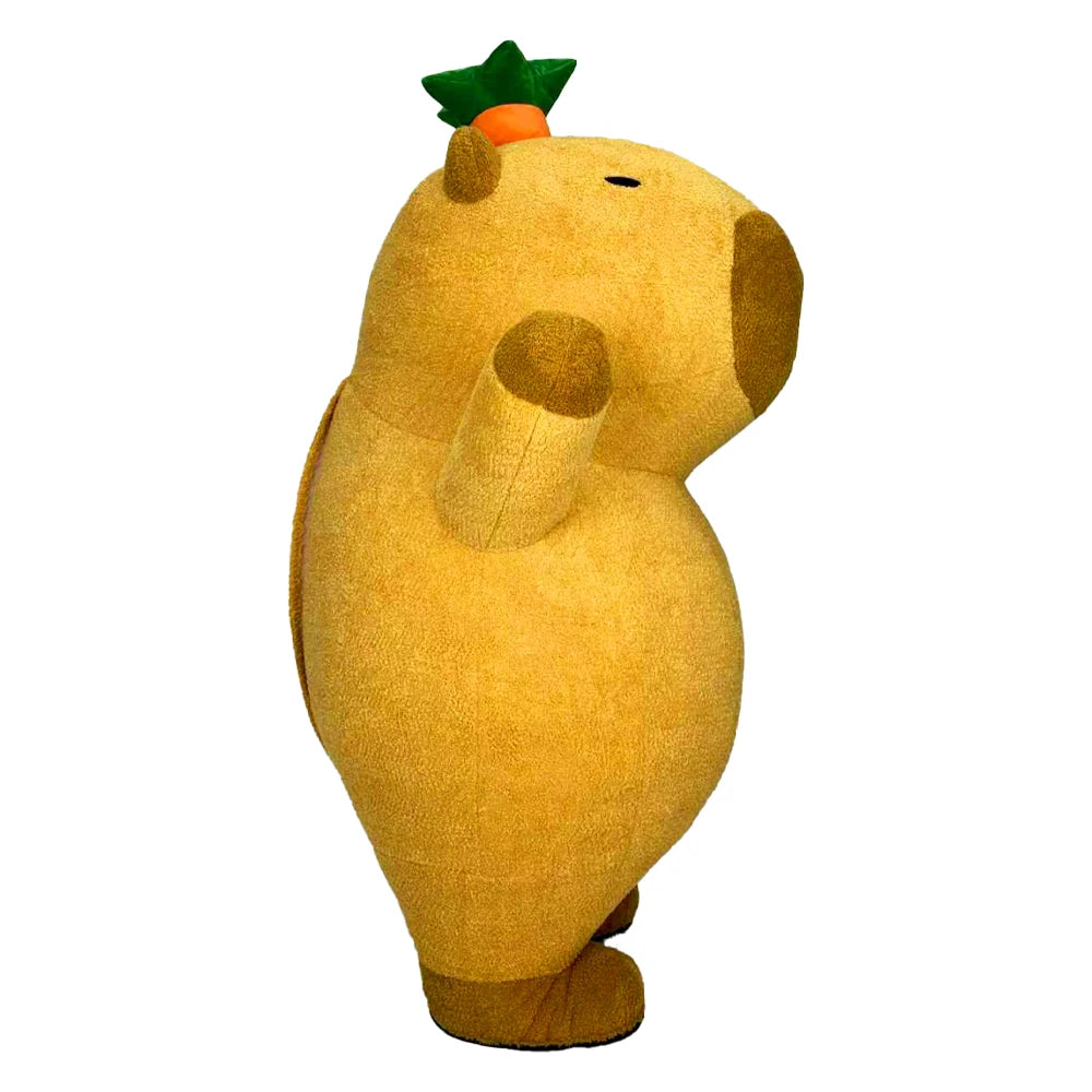 2.6m Inflatable Capybara Mascot Costume - Adult Plush Animal Cosplay Suit for Parades & Events