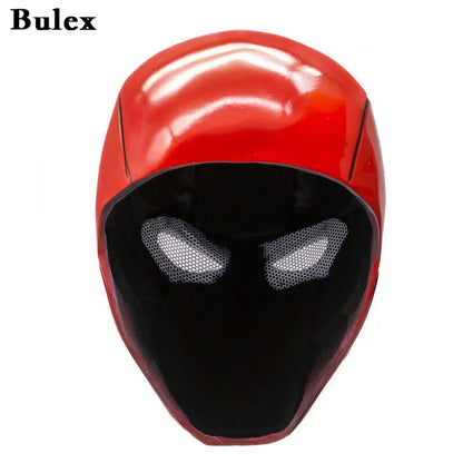 Red Hood Full-Head Cosplay Mask & Helmet