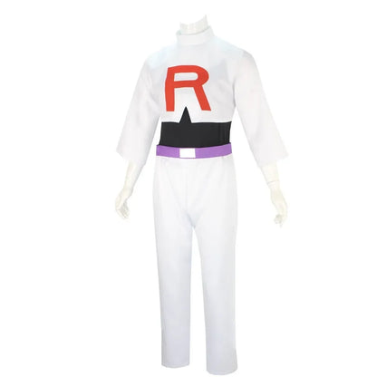 Team Rocket Anime Cosplay Costume Set