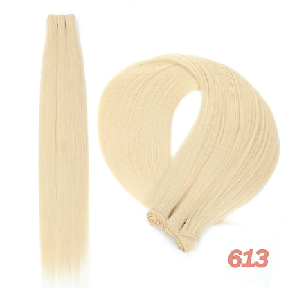 Bone Straight Synthetic Hair Bundles