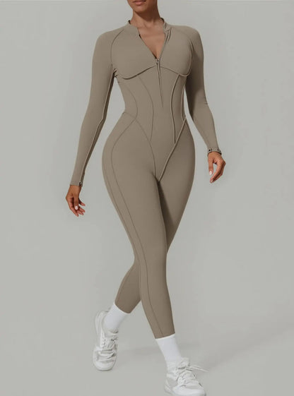 Women's Quick-Dry Hip-Lifting Workout Jumpsuit