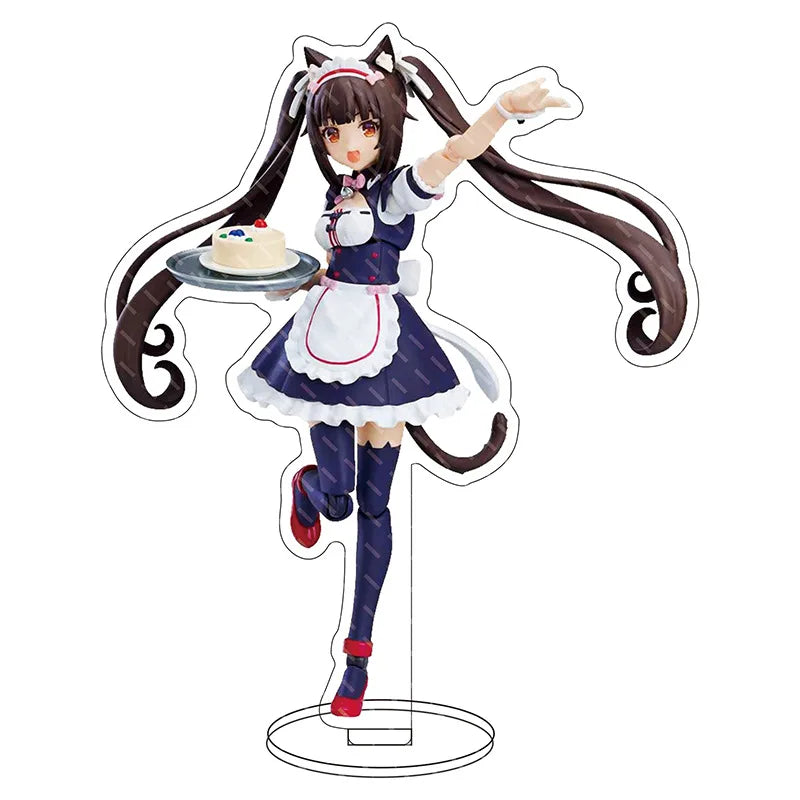 NEKOPARA 16CM Anime Acrylic Stand Figure (Chocola, Vanilla, & Friends)