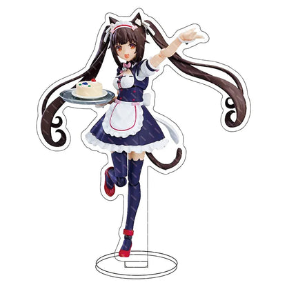 NEKOPARA 16CM Anime Acrylic Stand Figure (Chocola, Vanilla, & Friends)